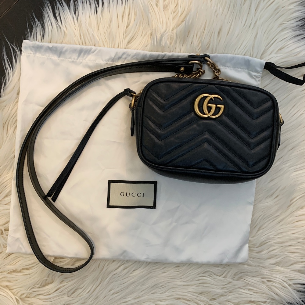 Gucci Marmont Matelassé Mini Bag - Picture 2 of 8